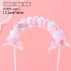 Decoraciones para Pastel de Cumpleaños de Príncipe y Princesa Alan Niños y Niñas Gemelos Primer Cumpleaños Toppers para Hornear