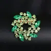 Broche de acrílico de moda nuevo para mujer pin de aleación electrochapada para bufanda de seda accesorios para ropa corsage disponible para venta al por mayor