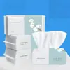 Toalla Facial Lavable Desechable Algodón Suave Toalla Limpiadora Desechable Engrosada Salón de Belleza Removedor de Maquillaje Toalla Facial Húmeda y Seca