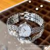 Reloj Estilo Xiaociang Nuevo para Mujer Pulsera Incrustada con Diamantes de Fritillaria Reloj de Cuarzo Lujo Ligero Elegante TikTok Live Reloj de Pulsera para Mujer