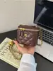 Mini bolso para labiales para mujer, bolso pequeño tipo caja estilo Chanel con cadena de rombos, bolso cruzado decorativo versátil