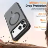 Adequado para iPhone 17 Pro Max Capa de Celular Magnética com Sensação de Pele Fosca Apple 16 Capa Protetora de PC Totalmente Abrangente Anti-Queda