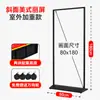Display Li Ping 80X180 Placa de Exibição Publicitária Pôster Vertical Placa Kt Roll-Up Display de Porta Li Ping