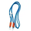 Lanyard para Teléfono Cruzado Ajustable Largo Correa para Mochila Botella de Agua Insignia de Trabajo Correa Anti-Pérdida Cadena de Correa para el Cuello de Moda Unisex