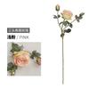 Casa bonita Chen layout simulação flores falsas 3 rosas gregas simulação único americano retro borda torrada buquê de rosas