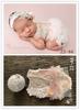 Fotografía de ropa para recién nacidos, fotografía de niña bebé, falda de princesa, estudio fotográfico, foto de bebé de 100 días de antigüedad