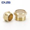 Silenciador de Cabeça Chata Todo em Cobre Conector Pneumático Silenciador de Cabeça Chata de Ferro Bslm-M5 01/2/3/4/6 Pontos