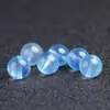 Pulseira de Água-Marinha Natural com Contas Soltas para DIY Colar Cristal Azul Azul Diabo Contas Únicas Múltiplas Contas Acessórios de Miçangas