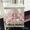 Caixa de Flores Ovo de Casca Flor Caída Caixa de Flores de Aniversário Materiais de Floricultura Materiais de Embalagem para Buquês Caixa de Embalagem para Flores de Bolo