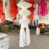 Festival Qingming colgar papel en la tumba para adorar a los antepasados, cintas para la tumba, linternas para barrer tumbas, colgar colgantes de papel verde, suministros para barrer tumbas