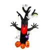 En Stock Halloween 299.7cm Árbol Fantasma Luz de Llama Decoración Inflable para Jardín y Decoración del Hogar