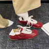 Design clássico de tênis de treino alemão, tênis leves, sapatos casuais esportivos para primavera e outono de 2026, bico quadrado, novo estilo retrô, respiráveis e versáteis