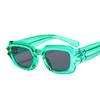 Caja Personalizada Gafas de Sol Verano Nuevo Gafas de Sol de Moda Cyber Celebridad Corrugado Hip Hop Gafas de Sol 2206