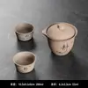 Juego de Té Portátil para Viaje Juego Pequeño Equipaje de Mano Viaje al Aire Libre Juego de Tazas de Té Gongfu Simple para una Persona Camping Taza de Té Rápida