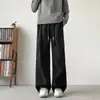 Pantalones casuales plisados estilo americano para hombre, marca de moda para primavera y otoño, pantalones de trabajo fluidos tipo paracaidista, pantalones casuales rectos Maillard
