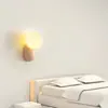 Lámpara de Pared Alto Índice de Reproducción Cromática Estilo Chino Pastoral Dormitorio Mesita de Noche Pasillo Pasillo Lámpara de Pared Cálida Tela BD Hierro