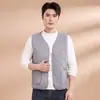Chaleco de Lana Antibacteriana Northern Wolf para Hombre Otoño/Invierno 2025 Forro Polar Estilo Pareja Chaleco Auténtico de Lana