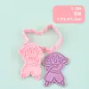 Serie Encuentro Ligero Molde para Galletas 3D Simulación DIY Diseño de Presión Tridimensional Molde para Estampar Galletas Suministros para Hornear