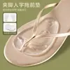 Venta Caliente Transfronteriza Transparente Invisible Silicona Media Talla Almohadilla Suave Antideslizante Sandalias Chanclas Almohadilla para Dedo del Pie Almohadilla para Metatarso Venta al por Mayor