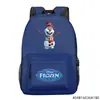 Directo de fábrica Mochila estampada de Frozen mochila de animación para escuela primaria bolsa de dibujos animados con estampado en caliente gran capacidad