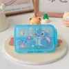 Nova Mini Caixinha de Pílulas Portátil para Três Refeições por Dia ao Sair, Caixa de Armazenamento de Pílulas, Caixinha de Pílulas Stitch