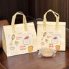 Bolsa Isolante para Bolo Bolsa de Tecido Não Tecido Saco para Embalagem de Confeitaria Saco Comercial para Pão Sobremesa Saco de Alumínio para Alimentos Saco para Levar