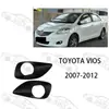 Vios 2007-2012 Marco para Luz Antiniebla Cubierta de Luz Antiniebla para Parachoques Delantero Cubierta para Luz Antiniebla Panel Decorativo