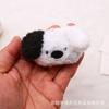 Accesorios Cabeza Animal de Dibujos Animados Algodón Felpa Teddy Perro Broche DIY Bolsa Adorno para la Cabeza Accesorios Mapache Venta al por Mayor