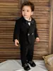 Conjunto de Traje para Niños Primavera y Otoño 2026 Nuevo Moderno y Elegante Traje para Niños, Ropa Formal Estilo Coreano para Niños Pequeños