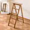 Taburete Escalera Plegable, Engrosado y Reforzado, Escalera de Ascenso Doméstica, Escalera de Peldaños, Taburete Pequeño Ligero, Escalera de Doble Uso