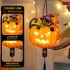 Decoraciones de Halloween Linternas de Calabaza Linternas Portátiles Hechas a Mano para Niños Materiales para Linternas Manualidades Props para Fiesta de Jardín de Infancia
