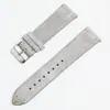 Pulseira de Relógio de Camurça Costurada à Mão com Linha Pulseira de Camurça Macia Couro Genuíno para Homens e Mulheres 14/16/18/20/22mm Estoque Disponível