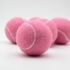 Fabricante de Bolas de Tênis Coloridas Atacado Bola de Treinamento Esportivo para Iniciantes Bola de Tênis Resistente ao Desgaste Resistente a Fibras Químicas Elasticidade Pontual