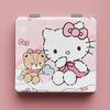 Espejo Pequeño Hello Kitty Especial Portátil Lindo Estilo Ins Plegable Espejo de Maquillaje Espejo de Maquillaje para Dormitorio de Estudiante