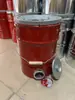 Fogão de favo de mel para uso doméstico e comercial, para ferver água, cozinhar ensopados, cozinhar, tamanho pequeno, uso duplo de gás e carvão, interno e externo, para aquecimento, carvão, mudança, portátil