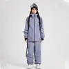 2024 nuevo traje de esquí para mujer impermeable cortavientos cálido profesional equipo de esquí para exteriores traje completo para hombre