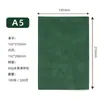 A5 oficina de negocios simple cuaderno producción cubierta logo imprimible 2024 nuevo cuero suave para producción de mapas