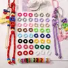 Cuentas de Acrílico Brillante con Forma de Rosquilla de 16 mm Hechas a Mano para Pulseras con Cuentas, Llaveros, Joyería, Materiales y Accesorios