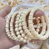 Pulseira de Contas Redondas Fruta Marfim Fruta Bodhi Pulseira DIY Acessórios Super Fofos Acessórios de Mão para Homens e Mulheres