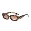 Nova Moda Moderna Oval Óculos de Sol de Armação Pequena Ins Personalizado Hip-Hop Ao Ar Livre Anti-Guarda-sol UV Óculos de Sol