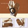 Guantes de Gamuza Natural para Manipular y Proteger Cuentas, Hechos de Piel de Ciervo, Transpirables, Adecuados para Manipular Cuentas de Madera de Águila, Bodhi y Palo de Rosa