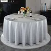 Mantel para Mesa Redonda Grande de Hotel Impermeable y a Prueba de Aceite Sin Lavado Mantel para Mesa de Restaurante Cubierta para Plato Giratorio Manteles Redondos de Lujo Ligero Gama Alta