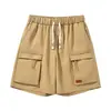 Shorts de trabajo de verano OLA talla europea transfronteriza para hombre, shorts de cinco puntos rectos holgados versátiles de moda con múltiples bolsillos, pantalones casuales