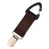 Clip para Sombrero de Paja Multifuncional para Viajes al Aire Libre Clip para Sombrero de Sol Correa de Nylon de Color Clip para Mochila Clip de Almacenamiento Portátil