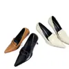 Zapatos de Tacón Alto de Moda Estilo Europeo y Americano Otoño e Invierno 2026 Tacón Fino Corte Profundo Punta Fina Zapatos de Salón Tacón Medio Elegante Zapatos Profesionales para Mujer