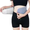 Faja lumbar cálida de imitación de carbón de bambú para otoño e invierno, transpirable y cómoda, con forro polar y correas, protector lumbar a prueba de frío para el trabajo y los deportes