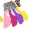 Espátula grande de silicona para pasteles, fácil de limpiar, espátula para mezclar crema, espátula de silicona todo en uno para hornear
