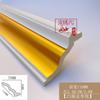 Moldura de Esquina de PU Estilo Europeo con Canaleta para Luz, Moldura de Esquina con Cierre, Línea de Esquina Falsa de Yeso, Línea de Esquina de Pared, Moldura de Canaleta para Luz
