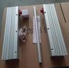 Riel deslizante para mesa de comedor de aleación de aluminio de varias secciones, plano y con empuje, para gabinetes de varias secciones, de aleación de aluminio