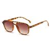 Jamie 2212 Fabricante Original Gafas de Sol Retro Estilo Coreano Doble Puente para Hombres y Mujeres, Gafas de Sol Piloto de Moda para Influencers de Instagram